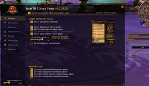 WoWTR Ayarlar