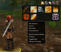 Right-click menu