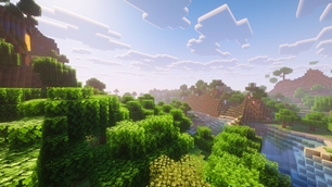 Vivid Horizon Reimagined Style Forest