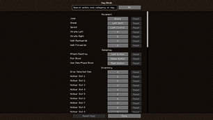 Vanilla Controls Search Integration