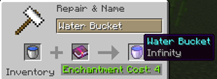 Water Bucket Infinity