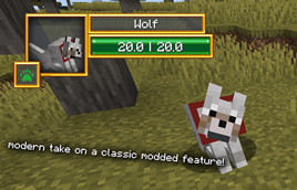 Tamed wolf in style 1