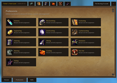 Classes, Professions, and Skills. Oh my!