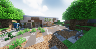 ruined store