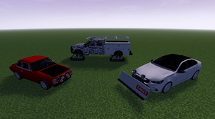 Alfa Romeo GTV 1750 & Ford F-250 & BMW M5 G90