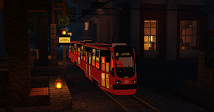 Duo of 105N-HF11AC trams with orange boards 4.png