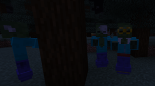 Disco Zombie and his zom-skelly friends