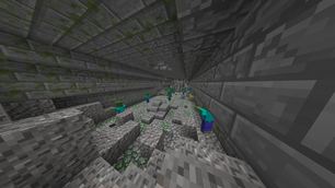Underground Tunnel (Dig under the antenna to find it)