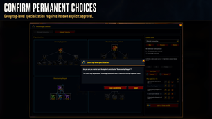 Confirm Permanent Choices