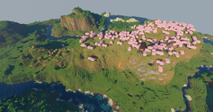 4 Villages in sakura and pillager outpost