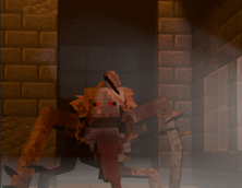 one of the evolved creatures