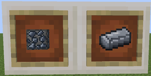 Q Steel Ore & Q Steel Ingot