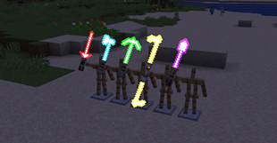 Integrated light sabers