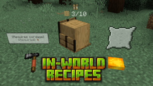 In-world recipes