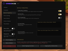Config panel