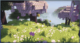 A Field of 3D Pink Petals