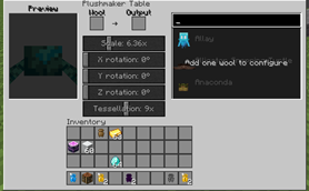 Plushmaker Table GUI