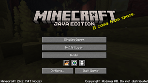 Title screen.