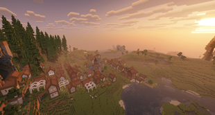 A village from ChoiceTheorem's Overhauled Villages
