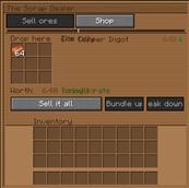 Sell Interface
