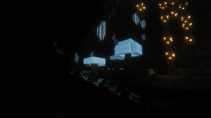 Glowy cave