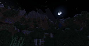 Stargazing in a mountain basin