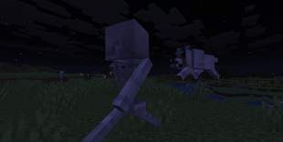 Wolf Targets Skeleton