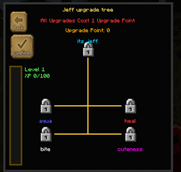 Jeff Upgrade/Skill Tree