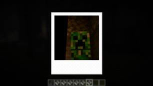 Creeper with a flash