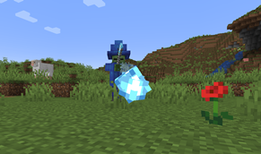 A Wizard Zombie casting Frost Shard