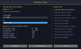Cultivation GUI