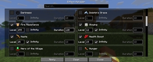 Effect Manager Interface