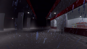 Cinematic shot from Backrooms: Lost in Horror [Found Footage].