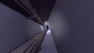 Cinematic shot from Backrooms: Lost in Horror [Found Footage].