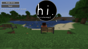 Minimap Settings Screen