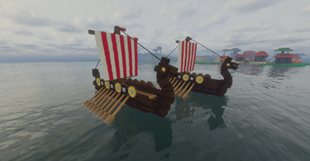 Two Drakkars