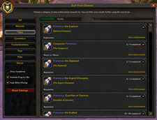All Unearned Titles From Achievements