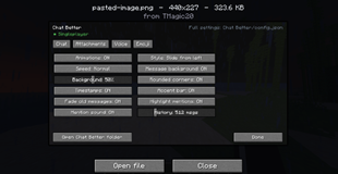 Opened image that has been sent