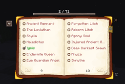 list