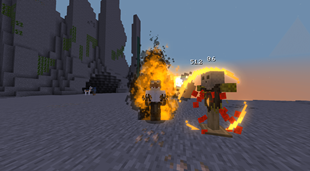Orange + Divergent Fist + On hit effect