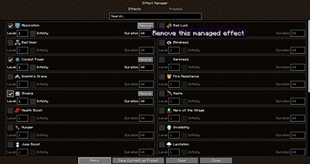 Individual Managed-Effect Removal
