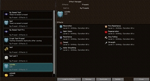 My Presets