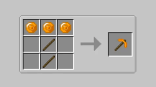 Orange Pickaxe