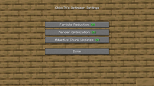 Configuration Menu