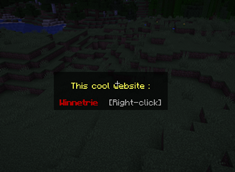 Clickable links in floating text