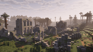 Large Angmar Ruins (Custom Structure added by the Modpack)