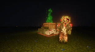Mob Guards around the Airdrop