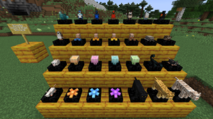 28 trophy variants (new ones) for all mobs from Naturalist