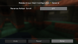 Configuration Screen