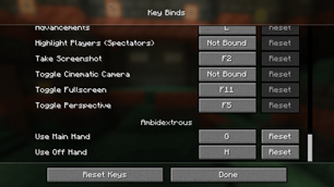 Key Binds